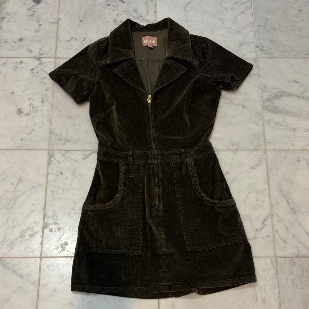 Show Me Your Mumu Outlaw Corduroy Dress